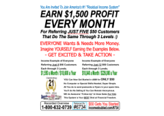 America's #1 Residual Income Opportunity